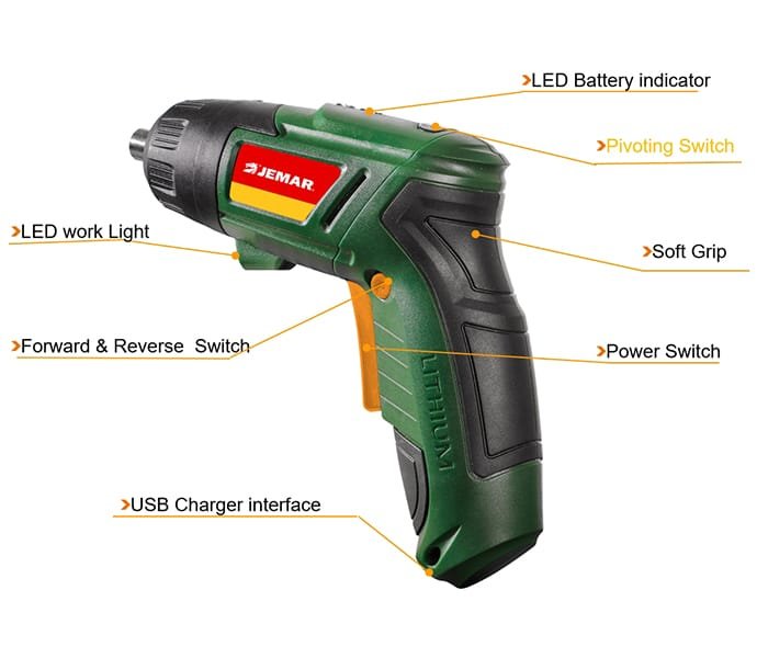 ELS-360B 3.6v ECO Lithium Screwdriver