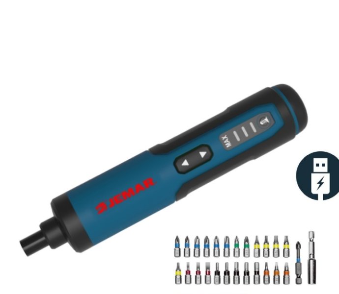 CLS-360K JEMAR 3.6v PRO  USB Lithium Screwdriver