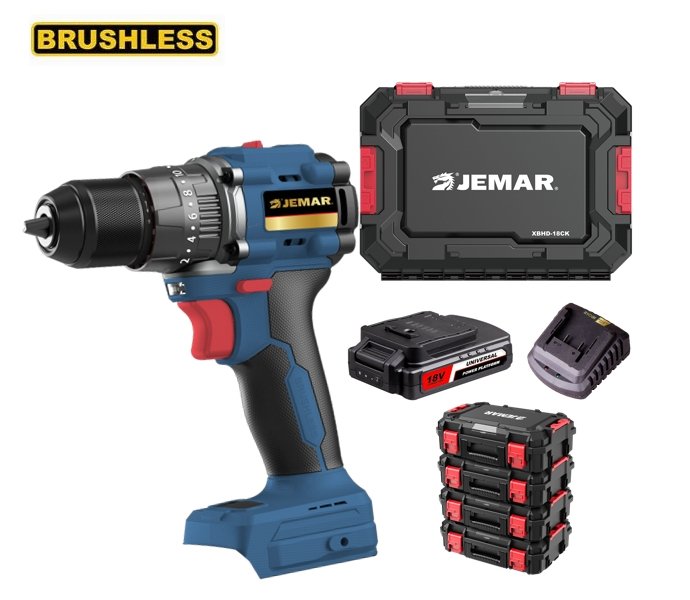 XBHD-18CK 18V Brushless Impact Drill Kit
